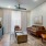 spacious living room with natural lighting from large windows in senior luxury apartments
